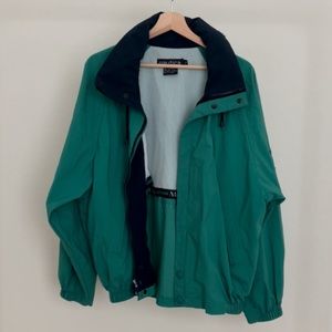vintage nautica rain-repellent jacket